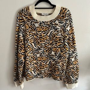 Rachel Comey x Target Crewneck Printed Sweater Size Large